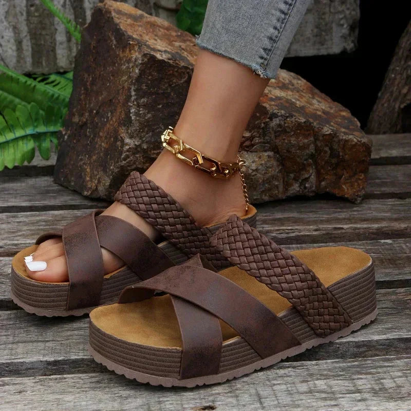 Rowan – Unisex Wide Toe Box Sandals with Room for Bunions