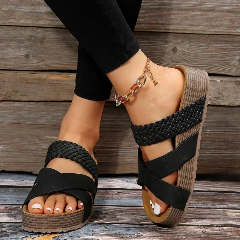 Rowan – Unisex Wide Toe Box Sandals with Room for Bunions