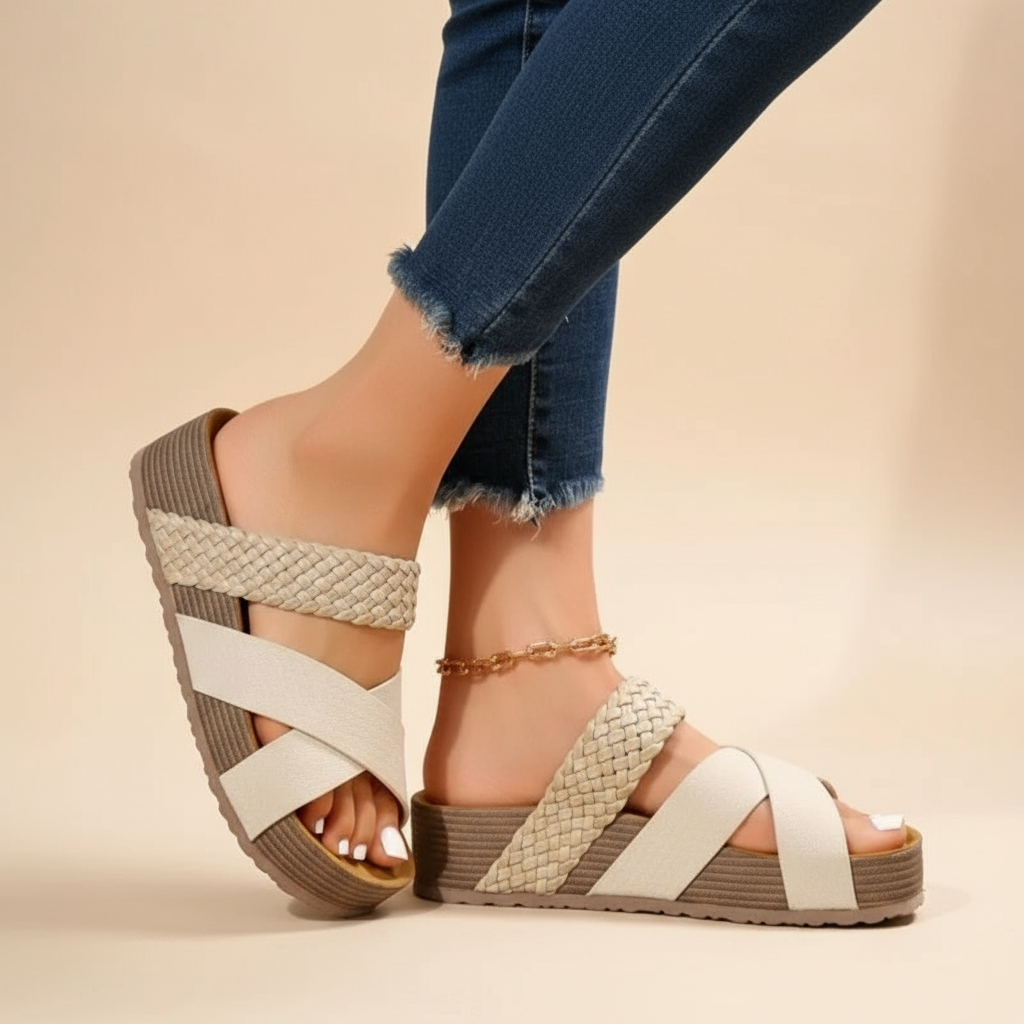 Rowan – Unisex Wide Toe Box Sandals with Room for Bunions