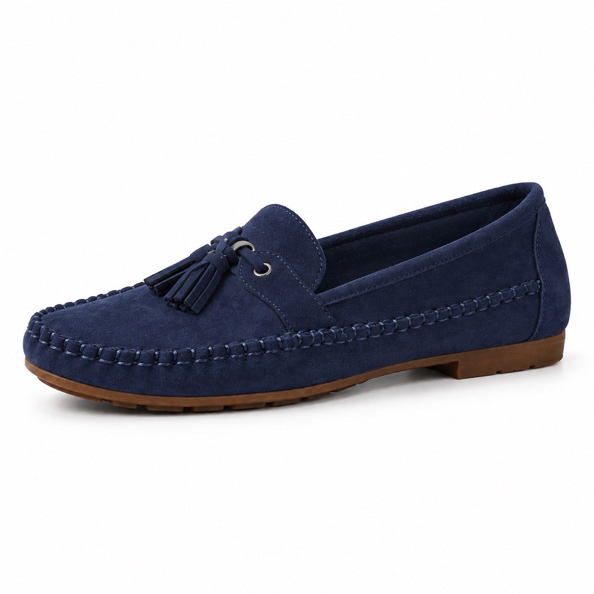 Robertson – Unisex Slip-On Loafers in Coastal Navy