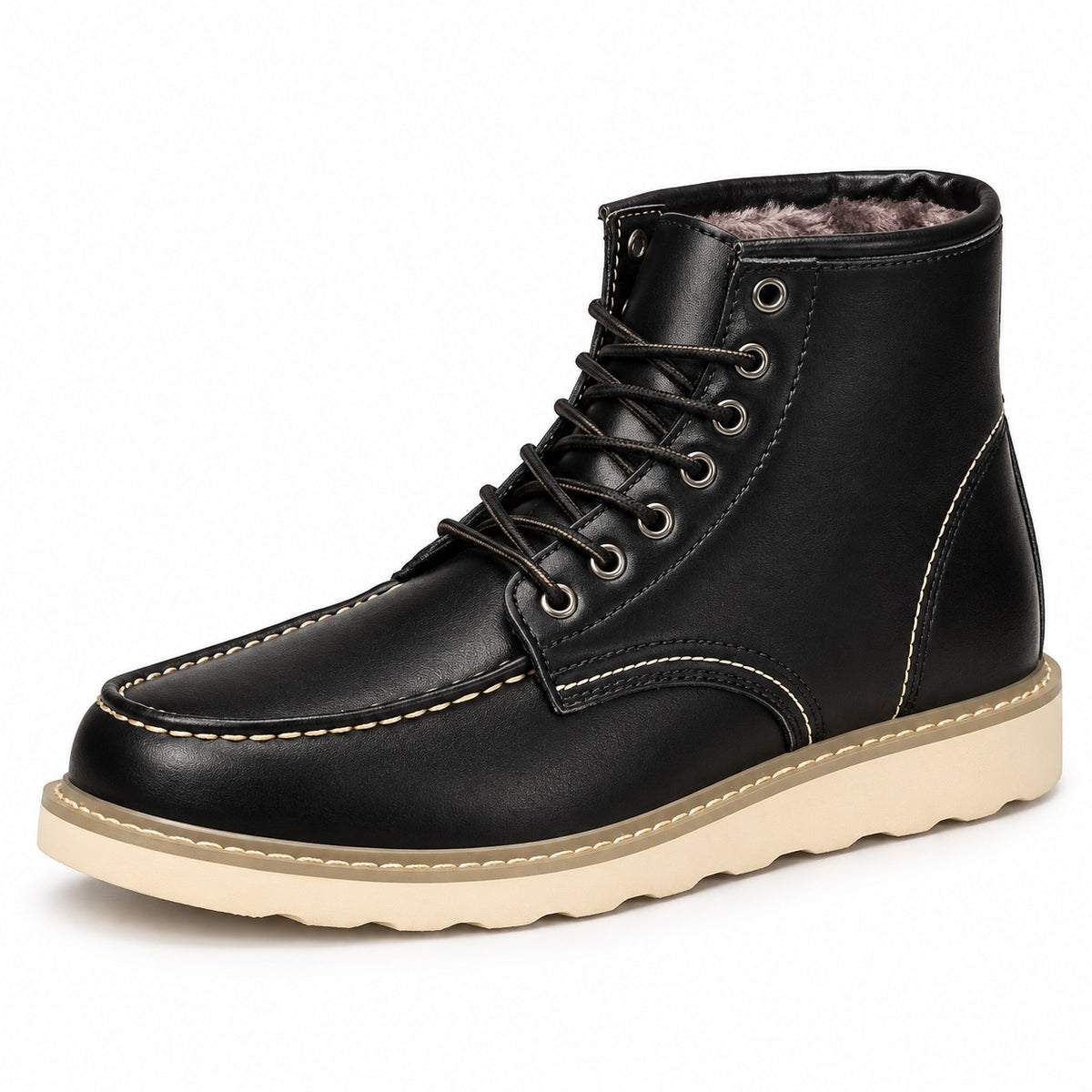 Roderick – Men's Comfort Boots in Black