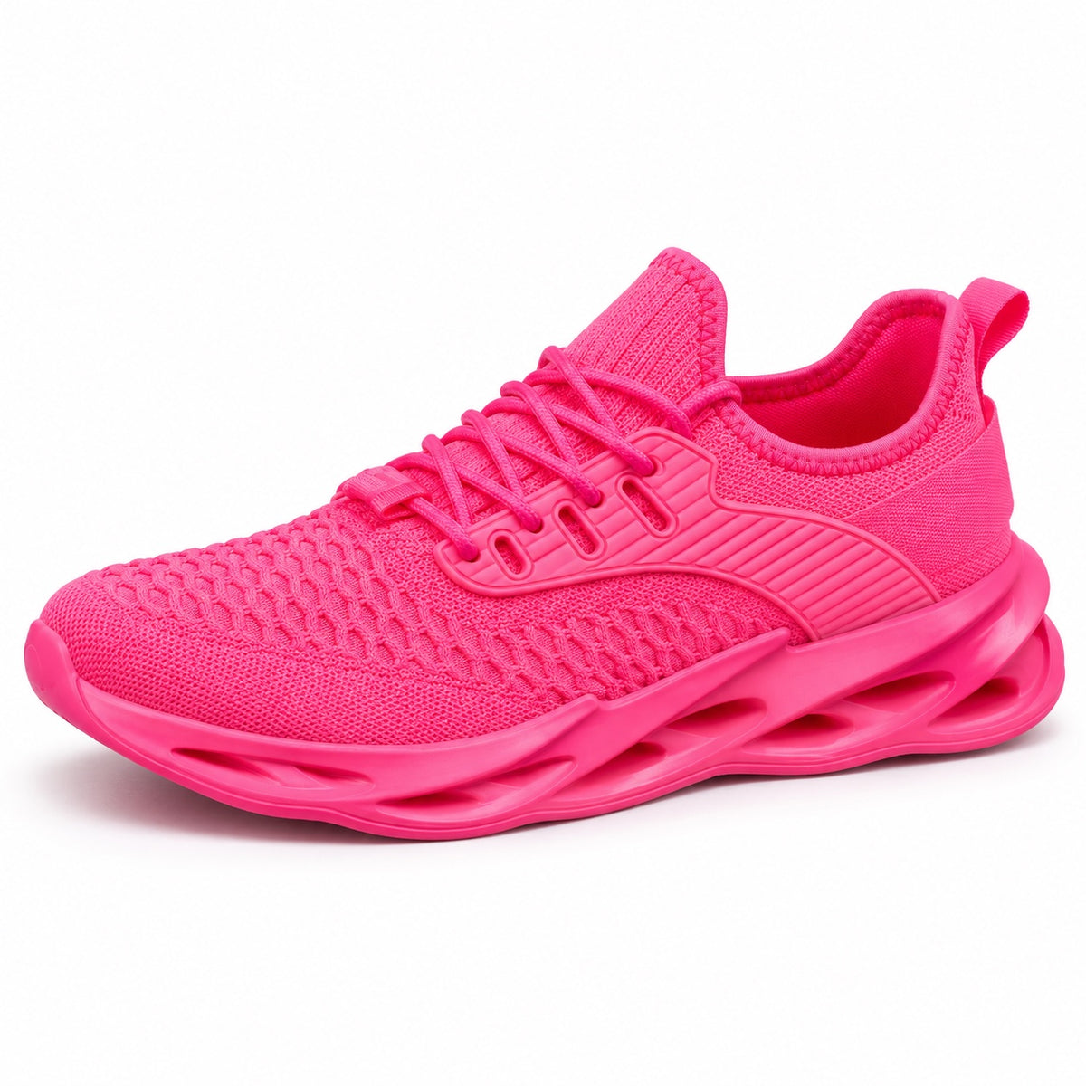Rosalie – Women's Non-Slip Sneakers in Red Pink