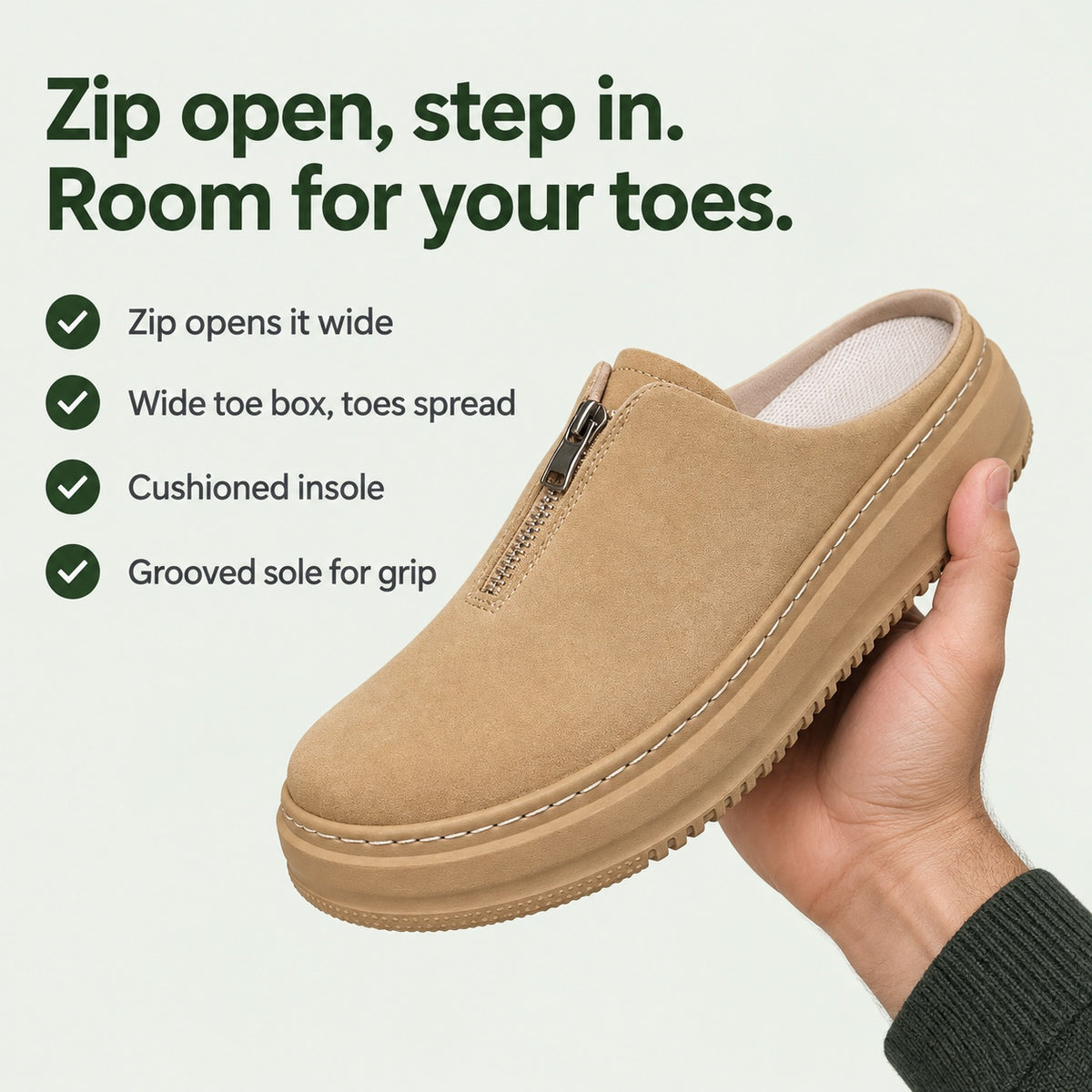 Sage – Unisex Nursing Shoes, key benefits