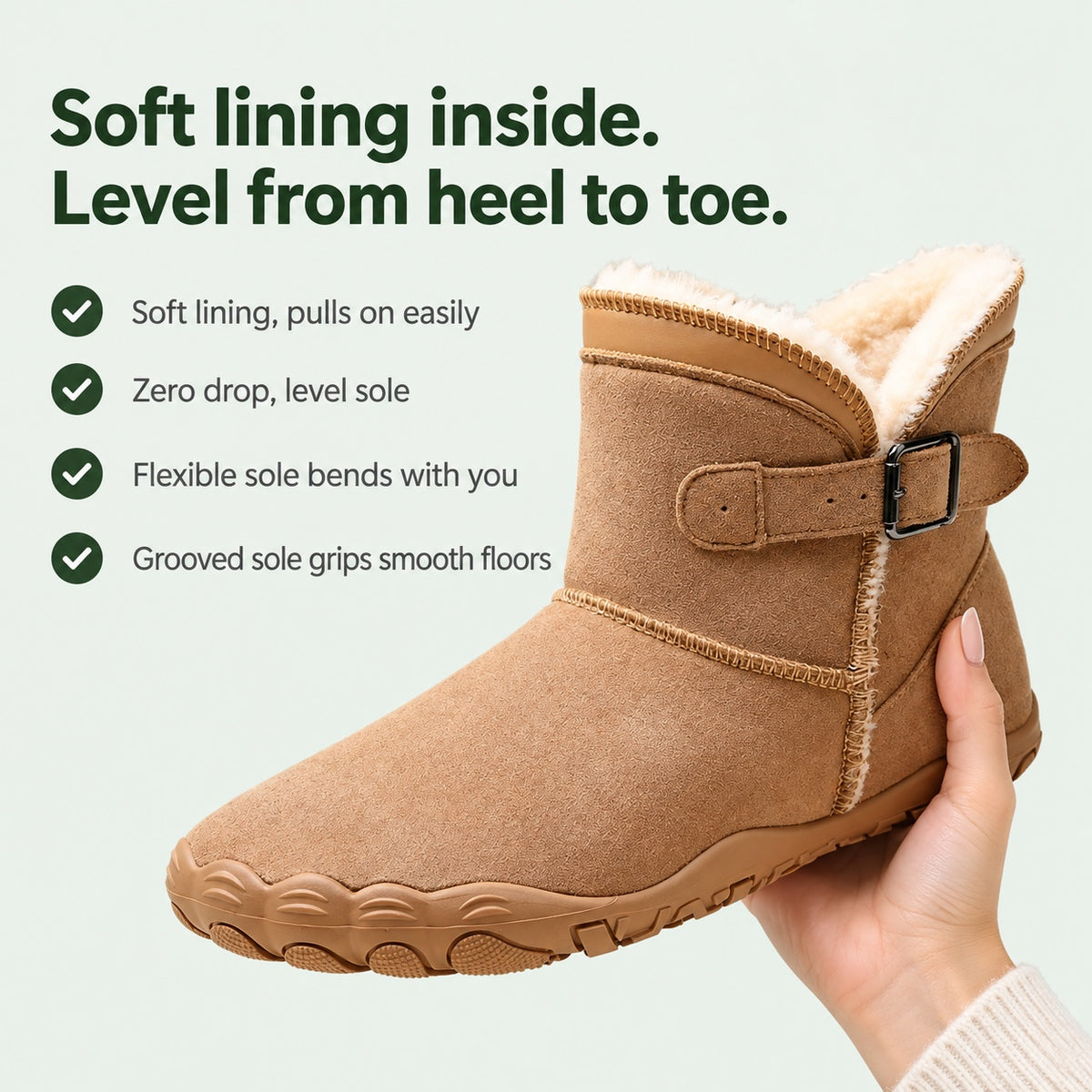 Saunders – Unisex Comfort Boots, key benefits