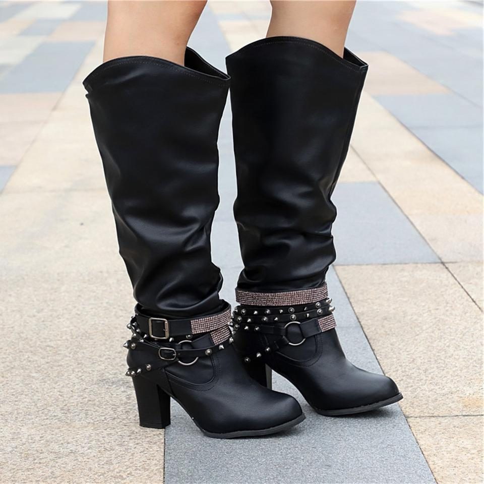 Kristie – Women's Wide Calf Boots with a Roomy Shaft