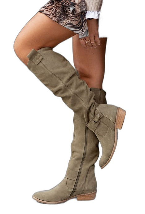 Avery – Unisex Wide Calf Boots for Full Calves
