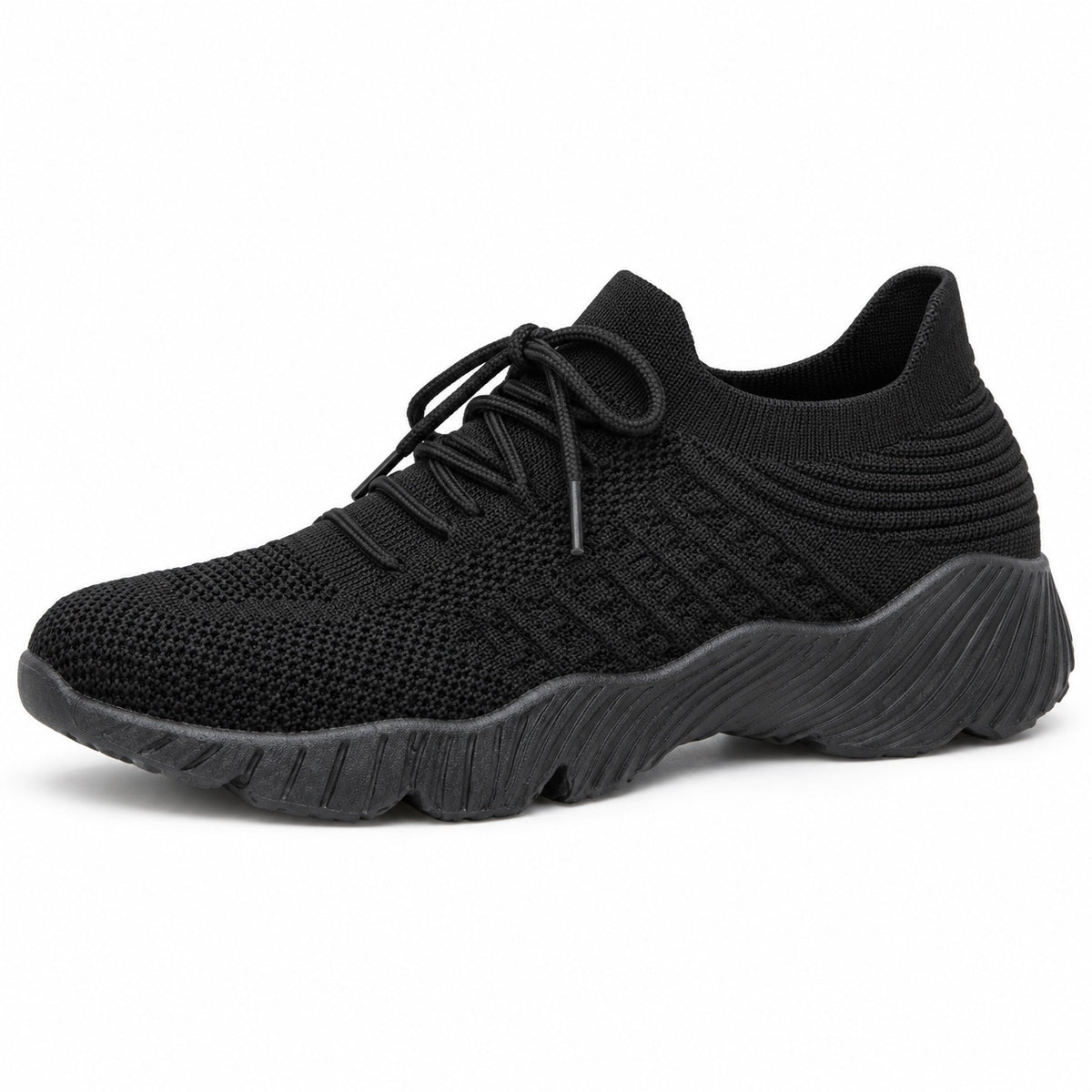 Sims – Unisex Non-Slip Sneakers in Black