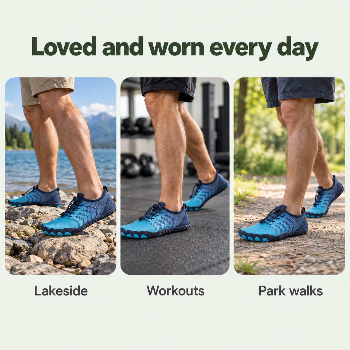 Steele – Unisex Barefoot Shoes, worn every day