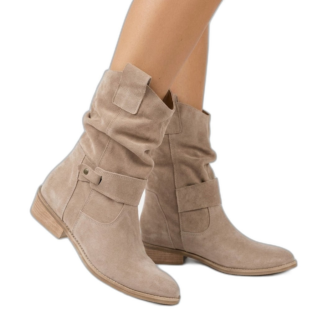 Spencer – Stivali unisex a gambale largo con gambale elasticizzato