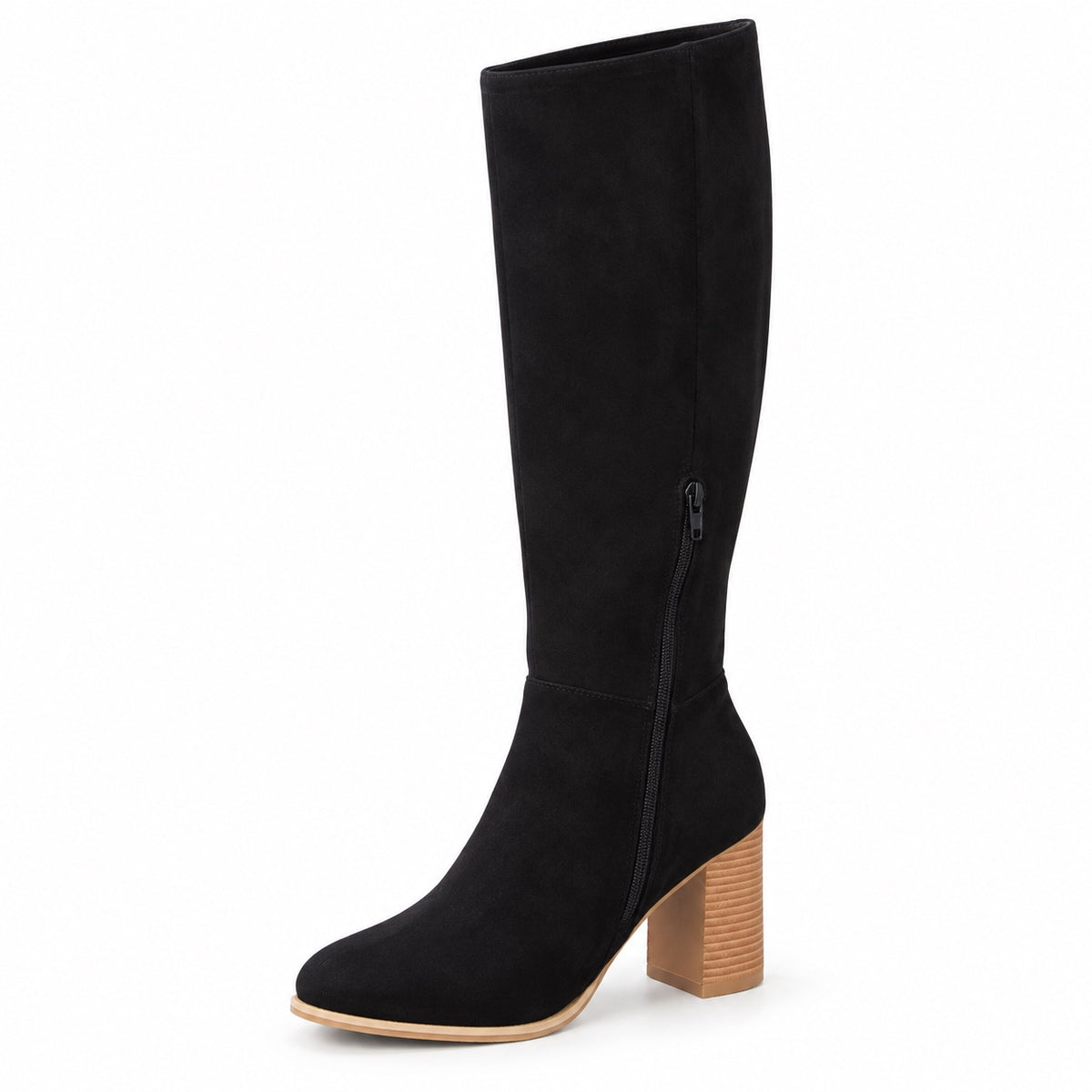 Teri – Women's Wide Calf Boots in Black