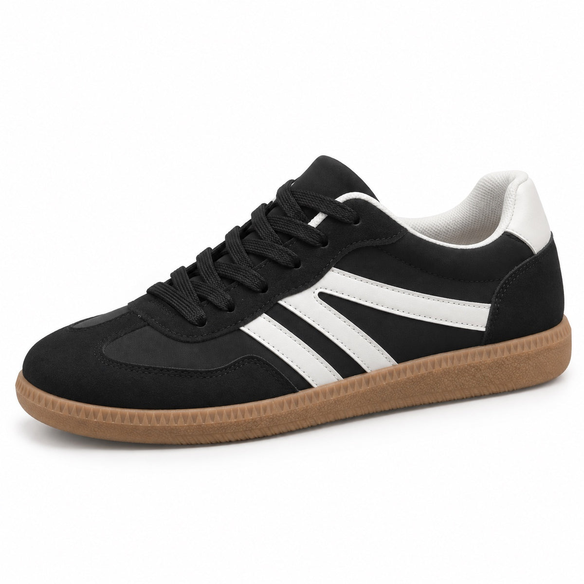Toni – Women's Lace-Up Sneakers in Black