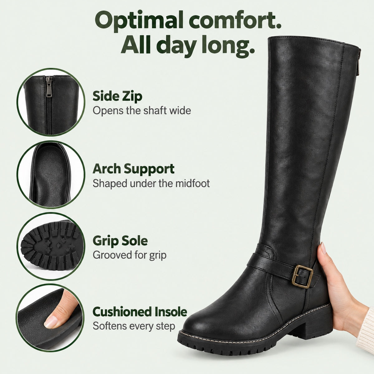 Vera – Women's Comfort Boots, features