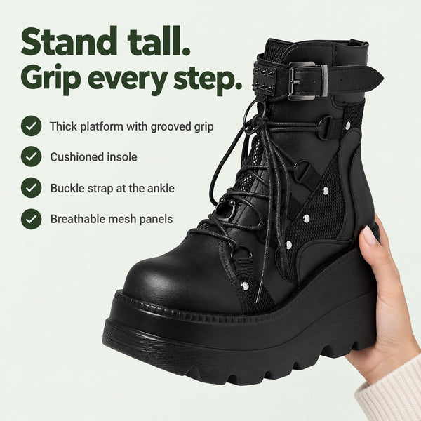 Vicky – Women's Wide Calf Boots, key benefits