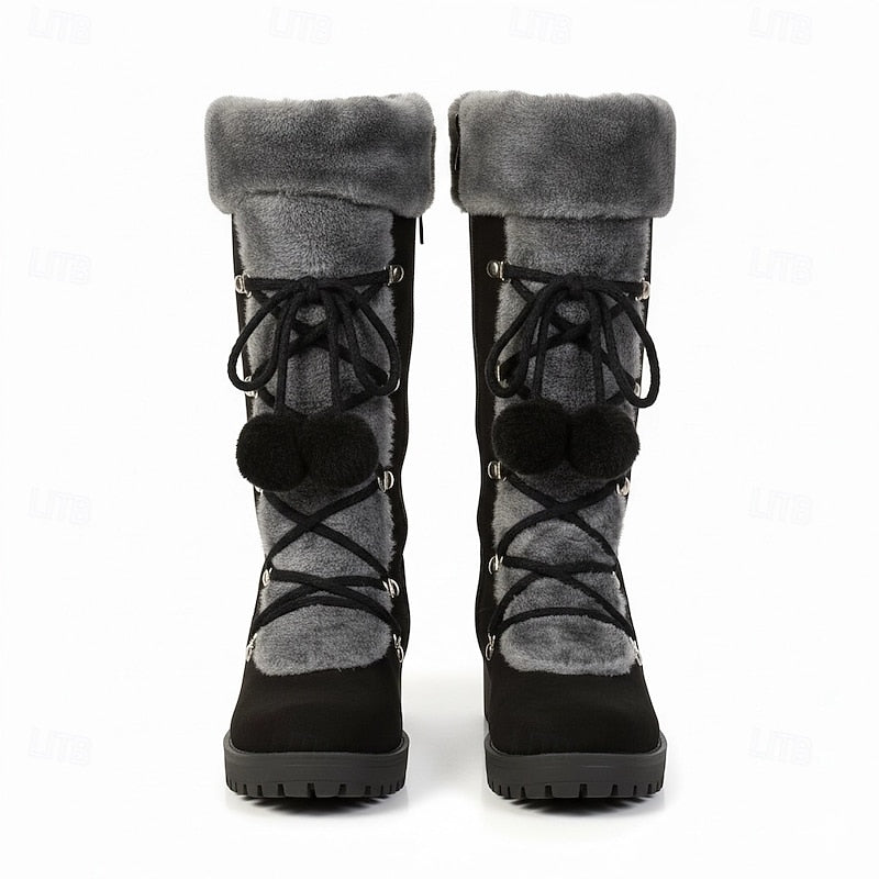 Margie – Women's Wide Calf Boots with a Stretch Shaft