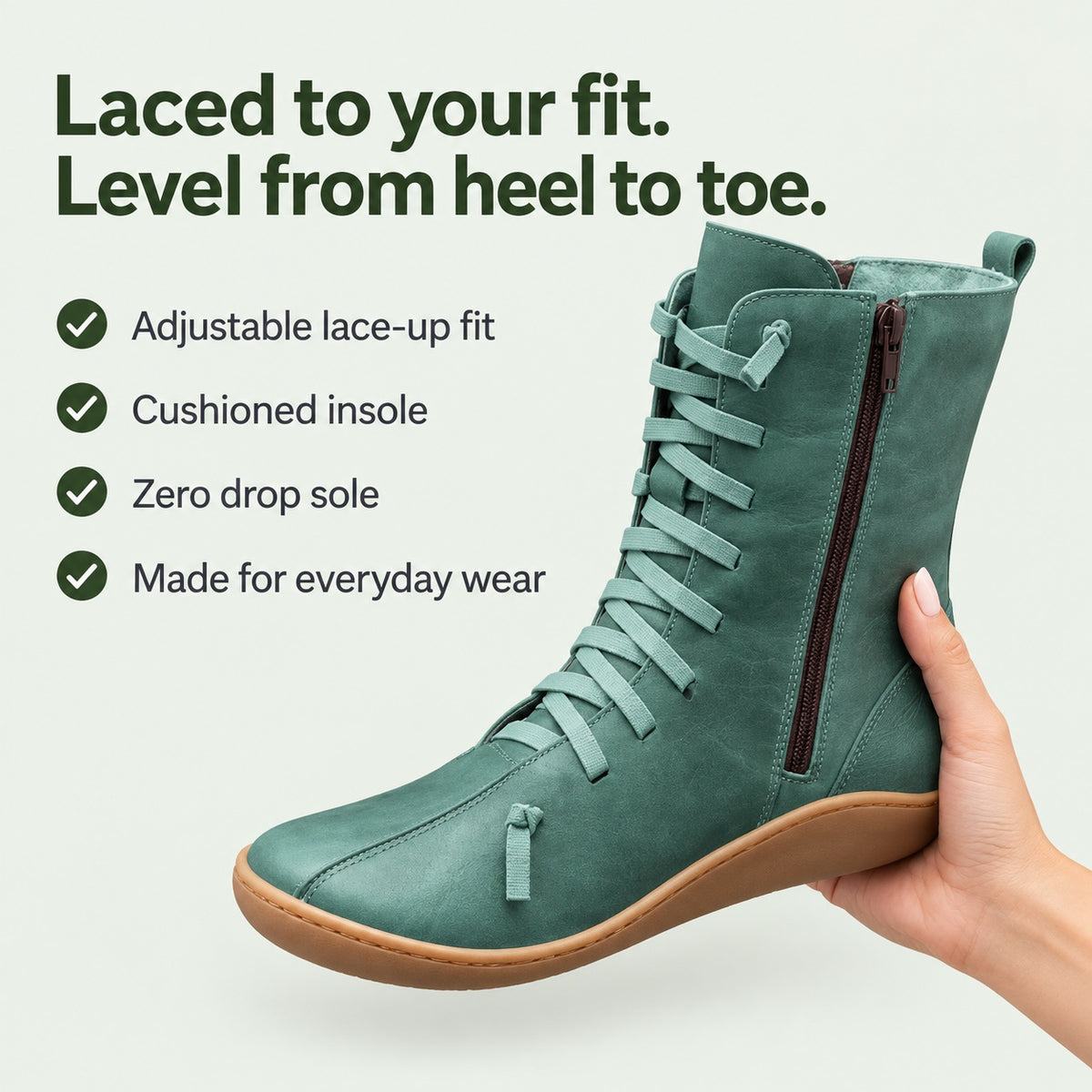 Webster – Unisex Comfort Boots, key benefits