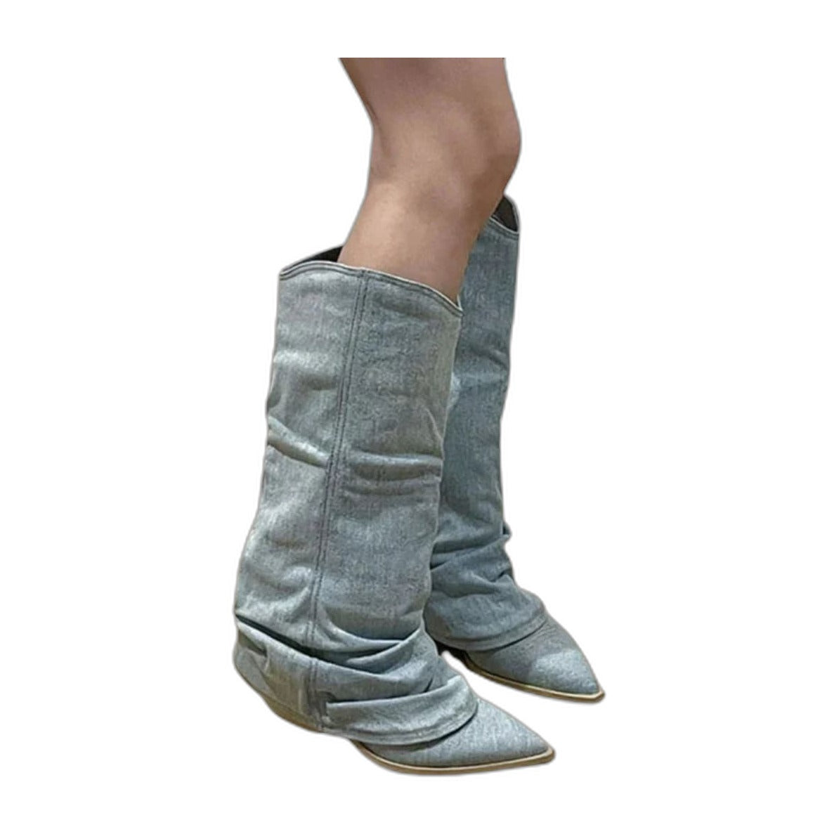 Ruby – Stivali da donna a gambale largo con gambale elasticizzato