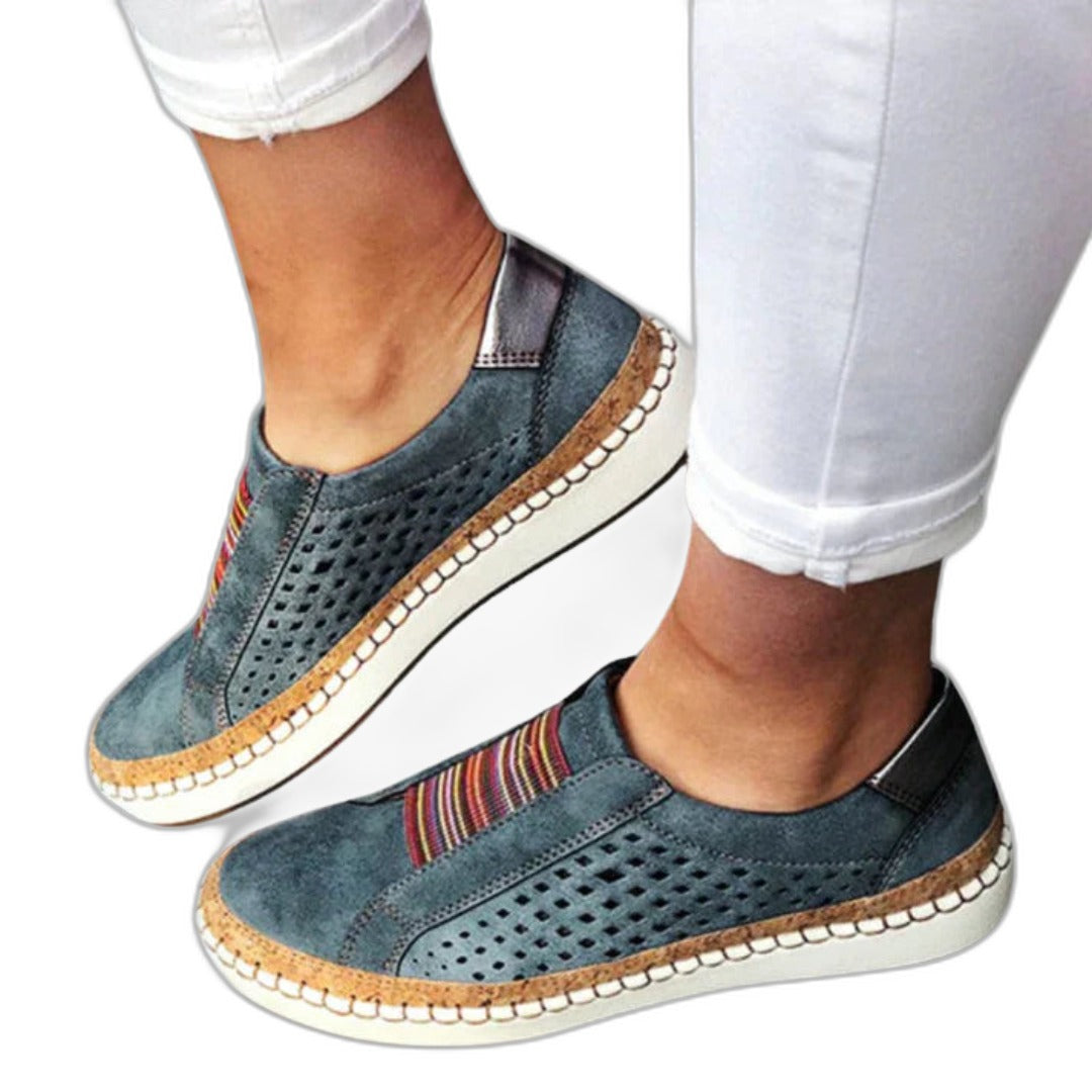Tamara – Baskets à enfiler pour femmes avec empeigne extensible