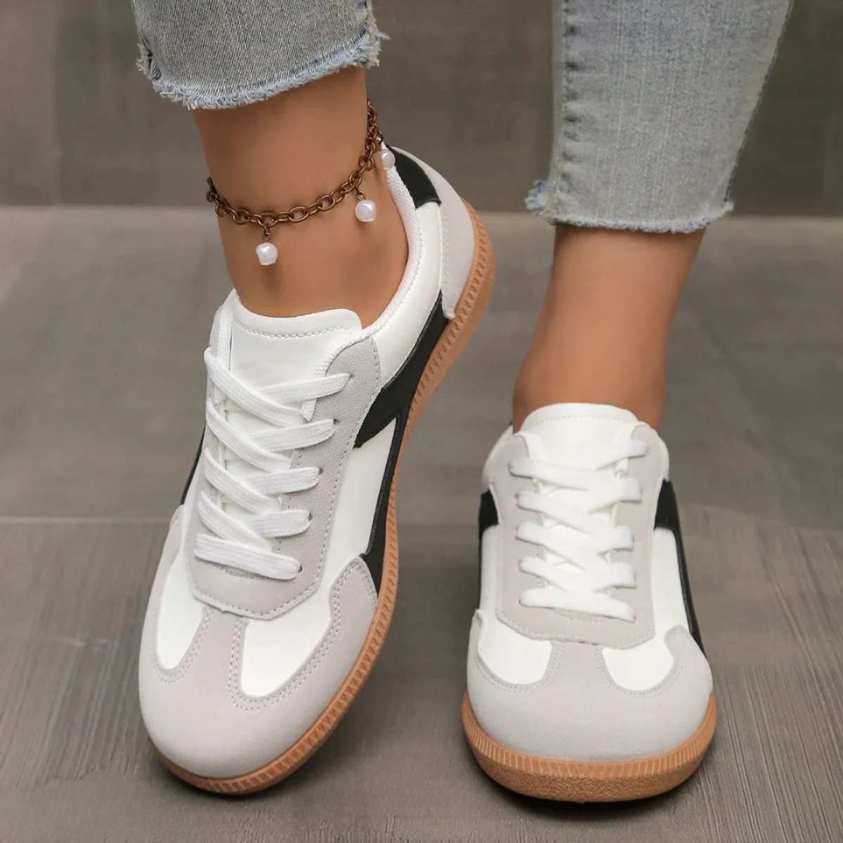Cheryl – Women's Arch Support Sneakers with a Deep Heel Cup