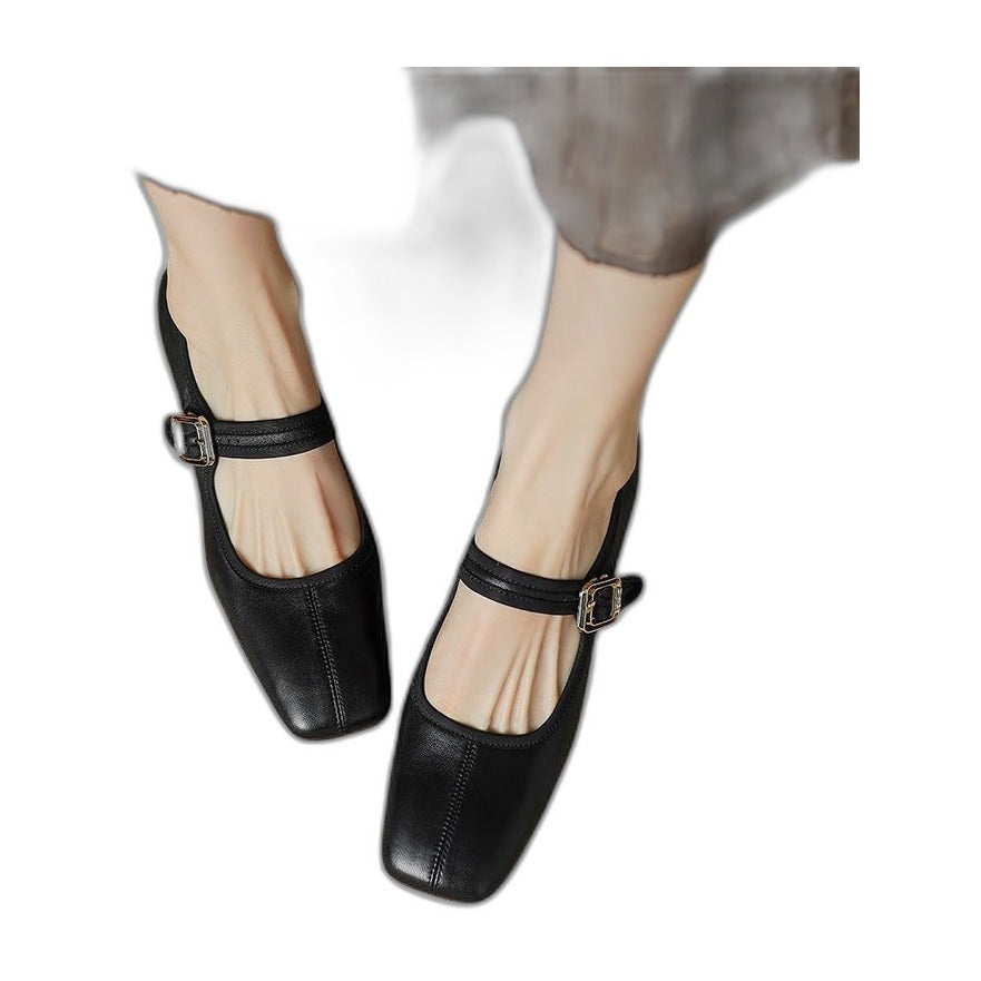 Peggy – Scarpe basse da donna con supporto dell’arco plantare e talloniera profonda