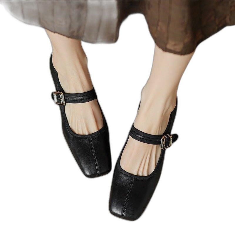 Peggy – Scarpe basse da donna con supporto dell’arco plantare e talloniera profonda