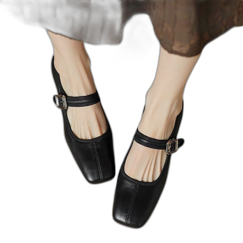 Peggy – Scarpe basse da donna con supporto dell’arco plantare e talloniera profonda