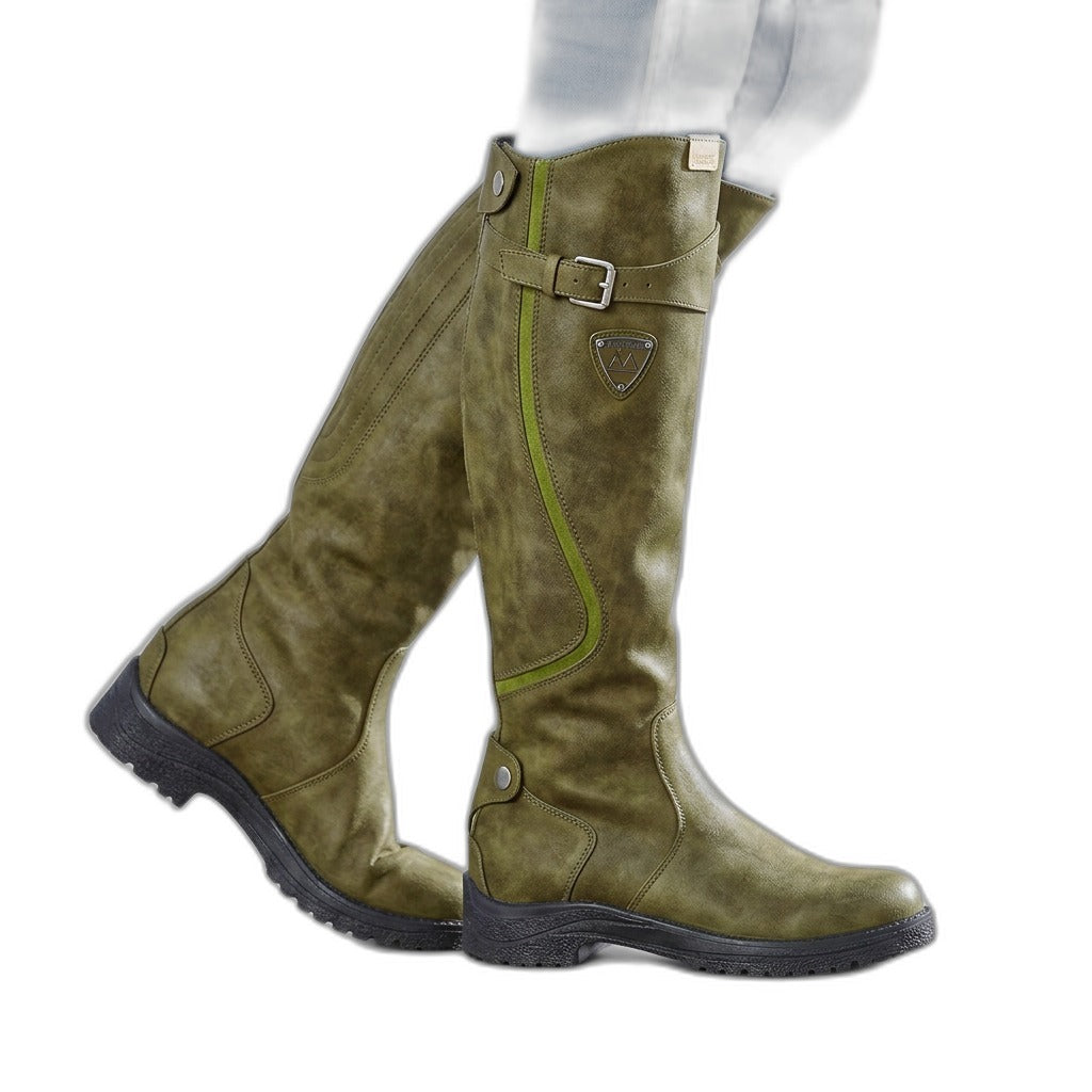 Angie – Women's Wide Calf Boots with a Stretch Shaft