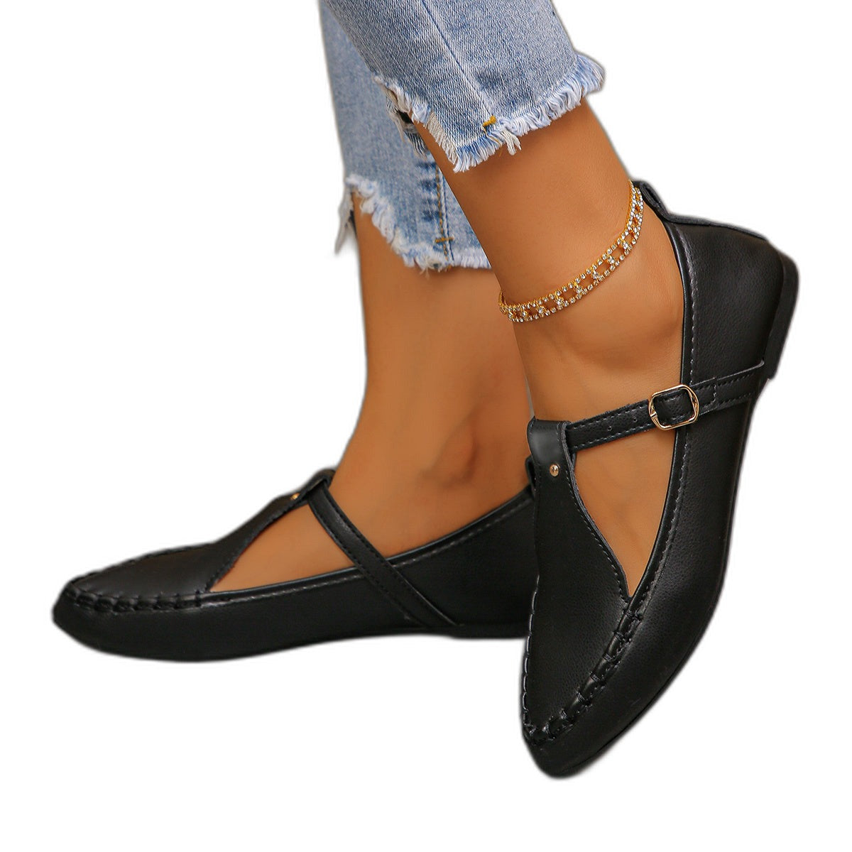 Heidi – Zapatos sin cordones para mujer con parte superior elástica