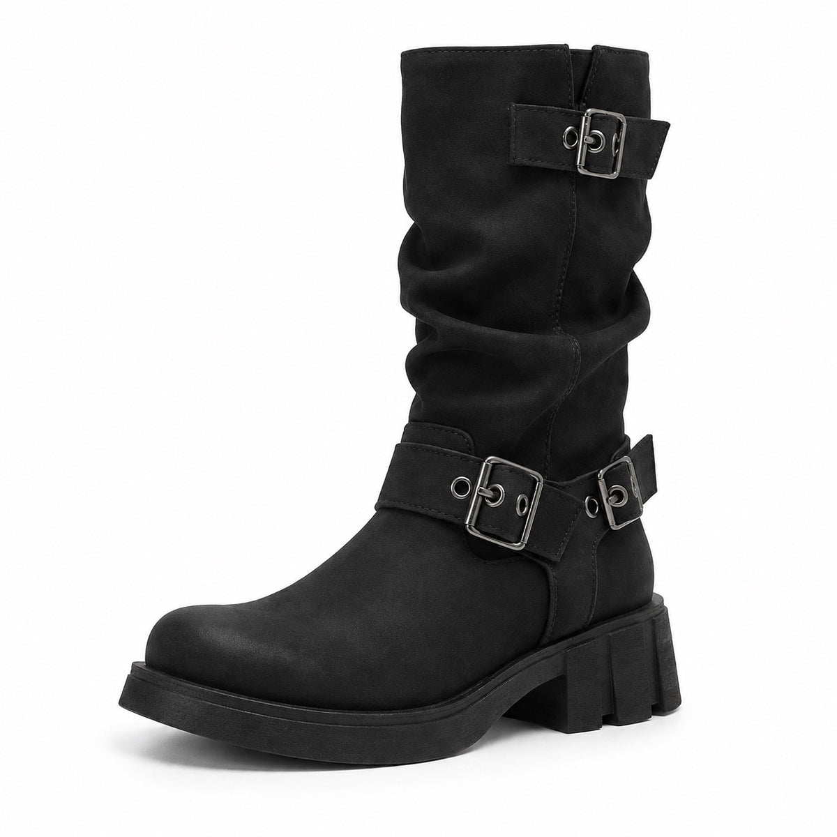 Wright – Women's Wide Calf Boots in Black